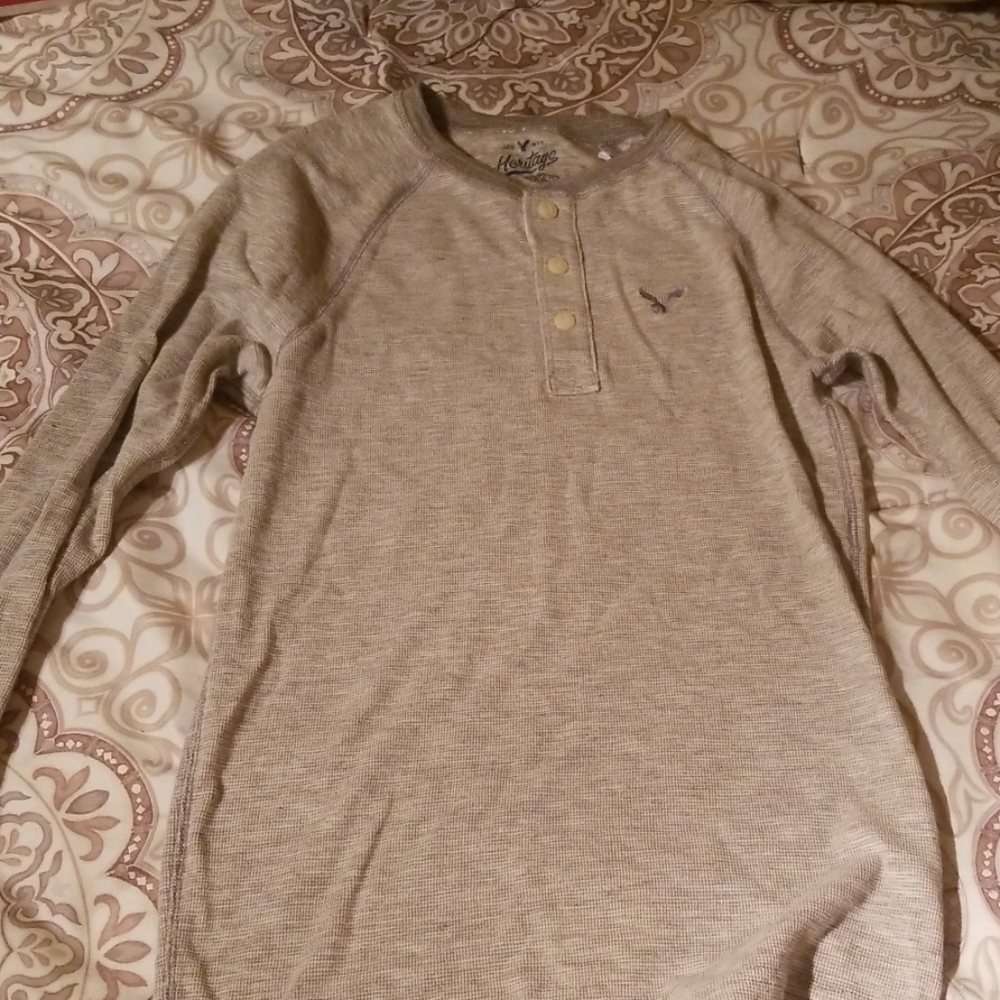 Long Sleeve Thermal Henley